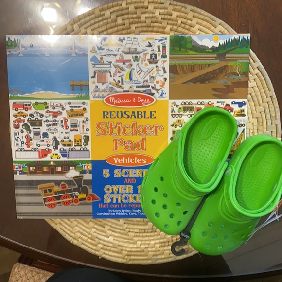 Jibbitz by Crocs Other - Jibbitz by Crocs & Melissa and Doug Sticker Set